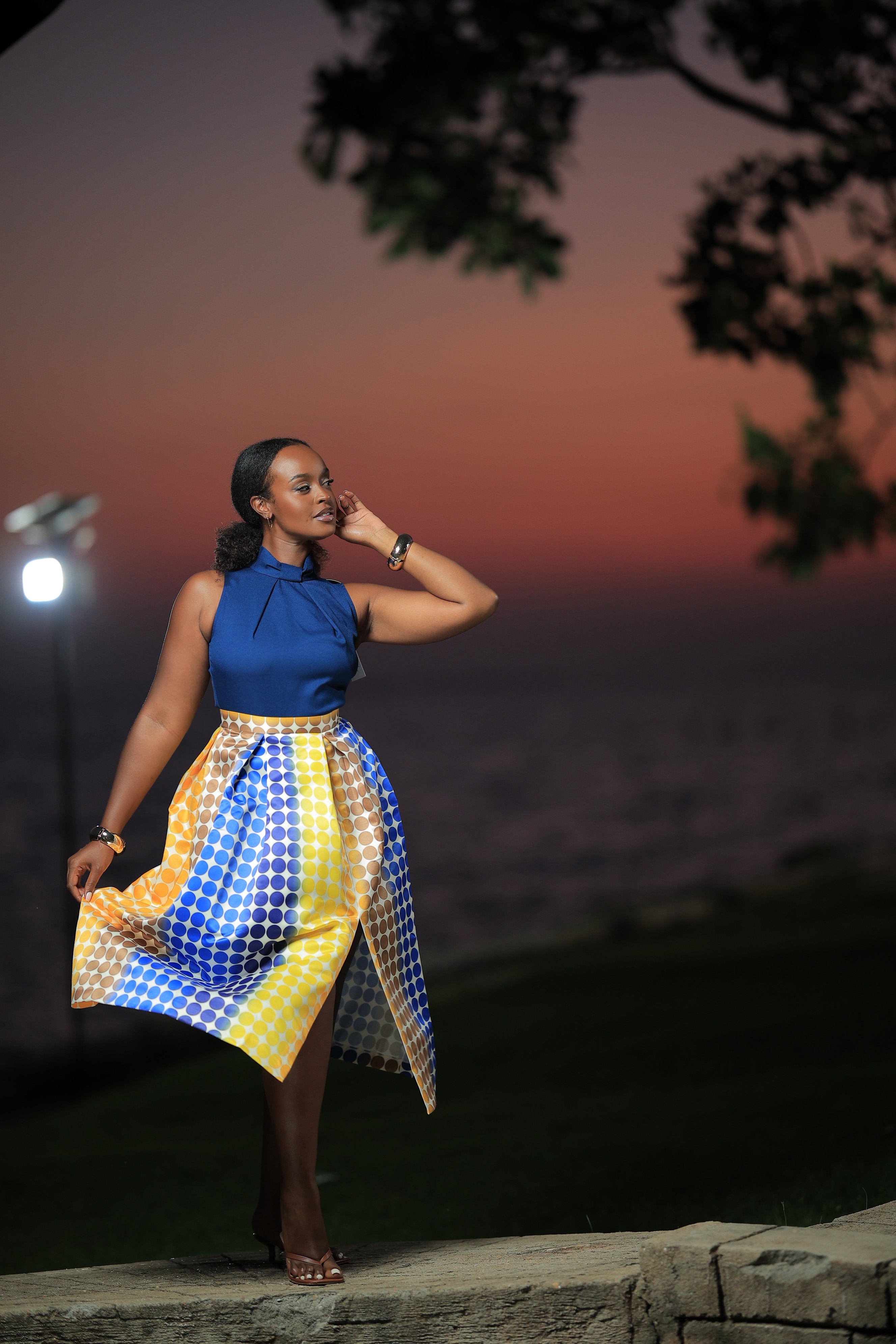 The Jua 2 in 1 Full Skirt Skater Dress