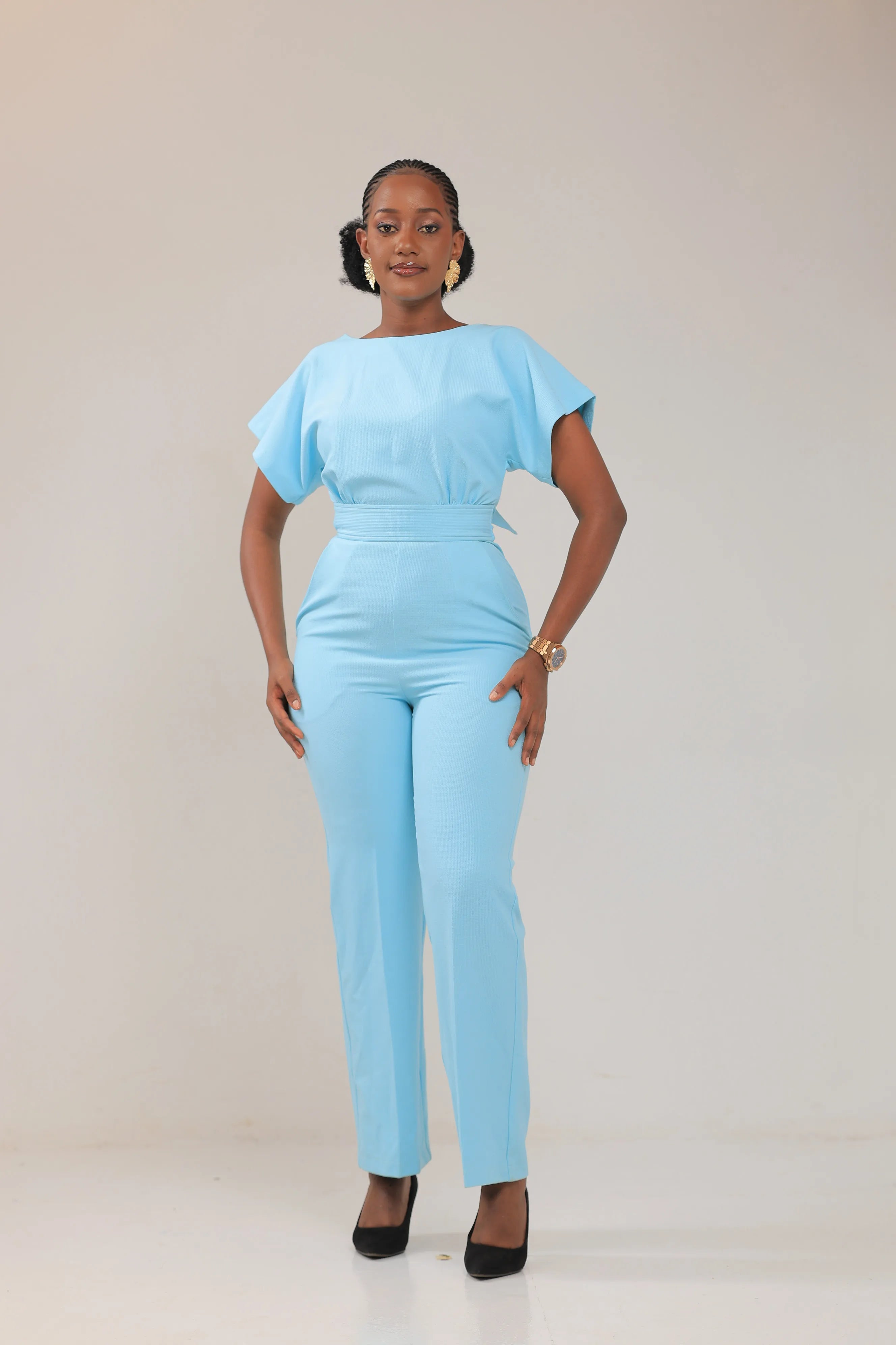 The Kanyana Blue  Pastel Jumpsuit