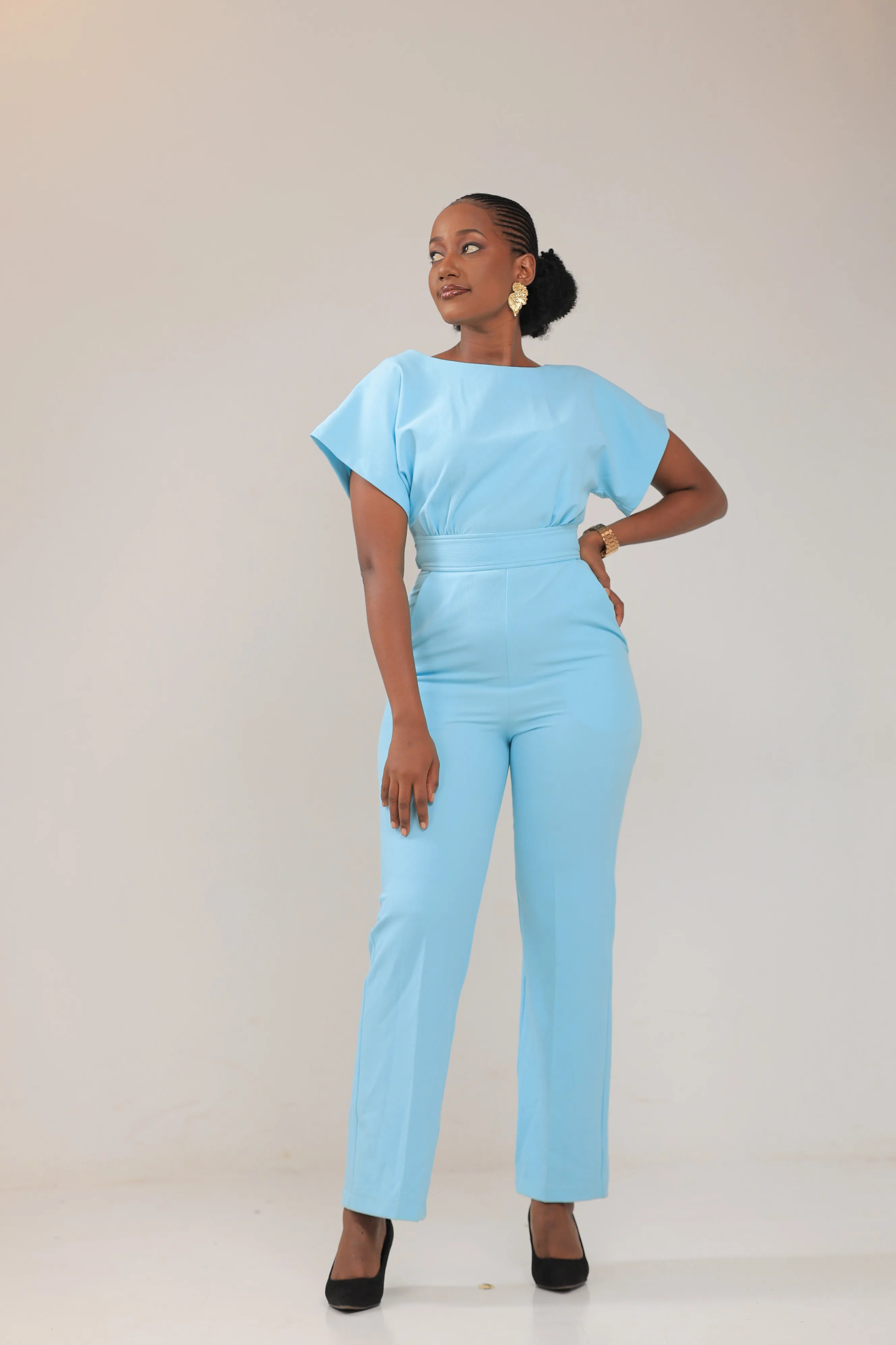 The Kanyana Blue  Pastel Jumpsuit